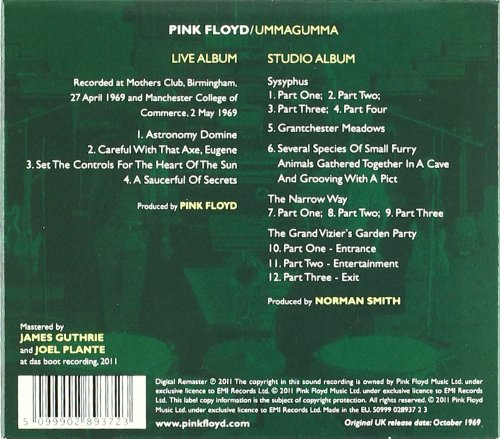Pink floyd ummagumma cd